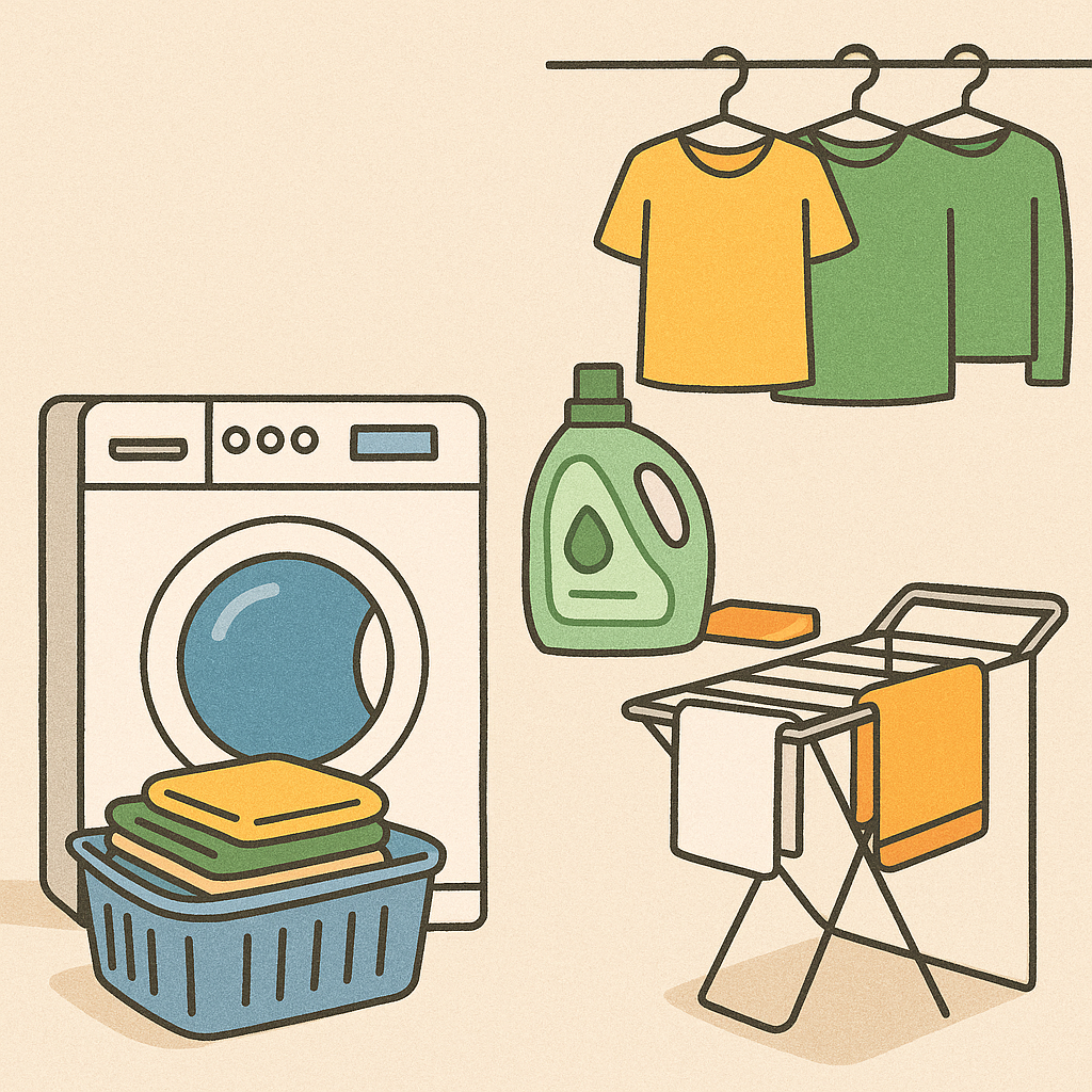 Read more about the article 자취생 빨래 꿀팁 자취 생활의 필수 세탁 노하우!