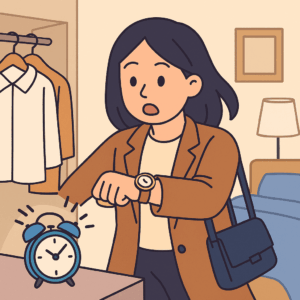 Read more about the article 출근 준비 빠르게 하는 법, 아침이 달라지는 현실 노하우